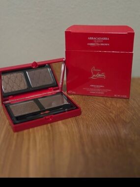 Christian Louboutin Abracadabra Le Duo Ambretta Brown Eyeshadow Duo - NEW IN BOX